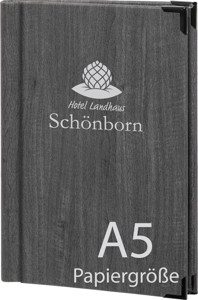 Speisekarte Menükarte zum Klemmen Ahorn A5 Schwarz-Grau 964 Speisekarte zum Klemmen Ahorn A5 Schwarz-Grau 964